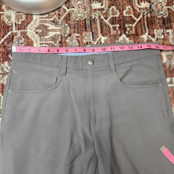 FootJoy pants Men's size 32X30 Gray Athletic Fit Golf Performance - Picture 3 of 7